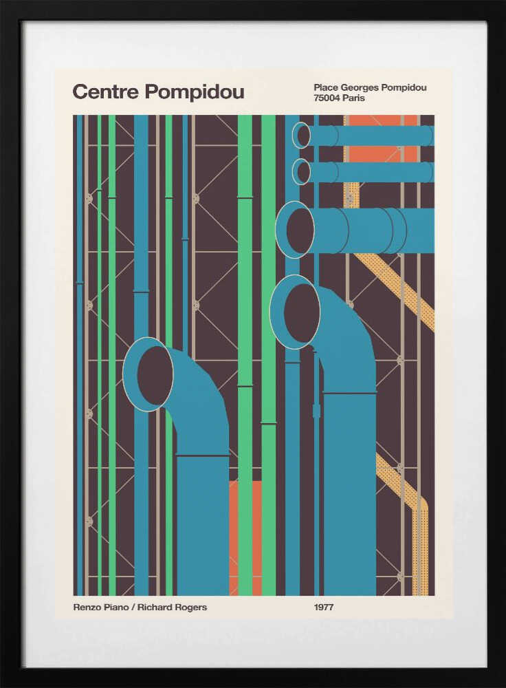 Colorful Architectural Pipes
