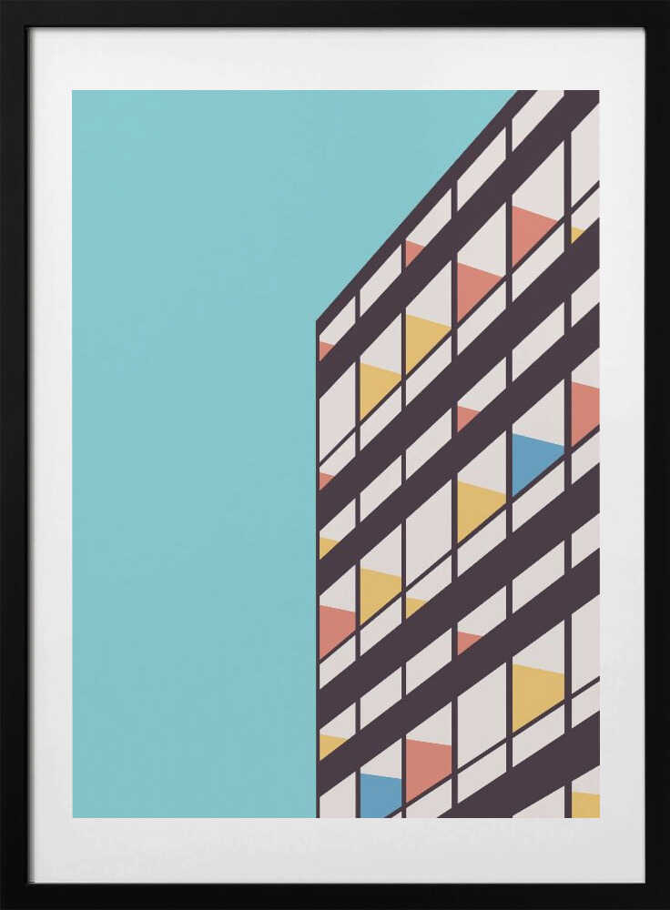 Modern Geometric Facade