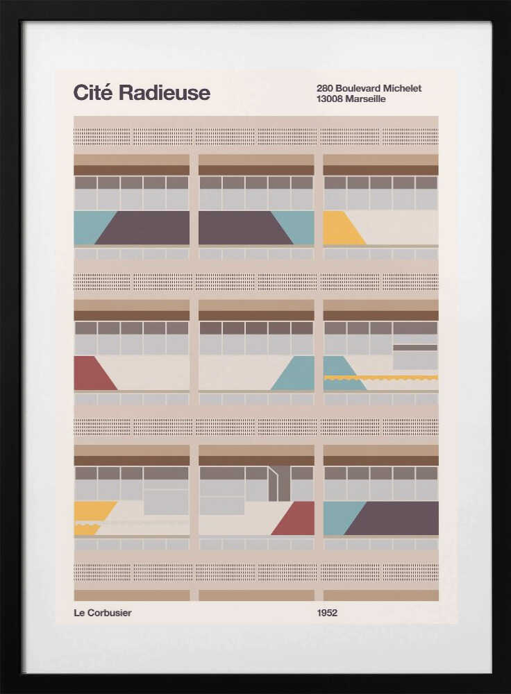 Colorful Geometric Facade