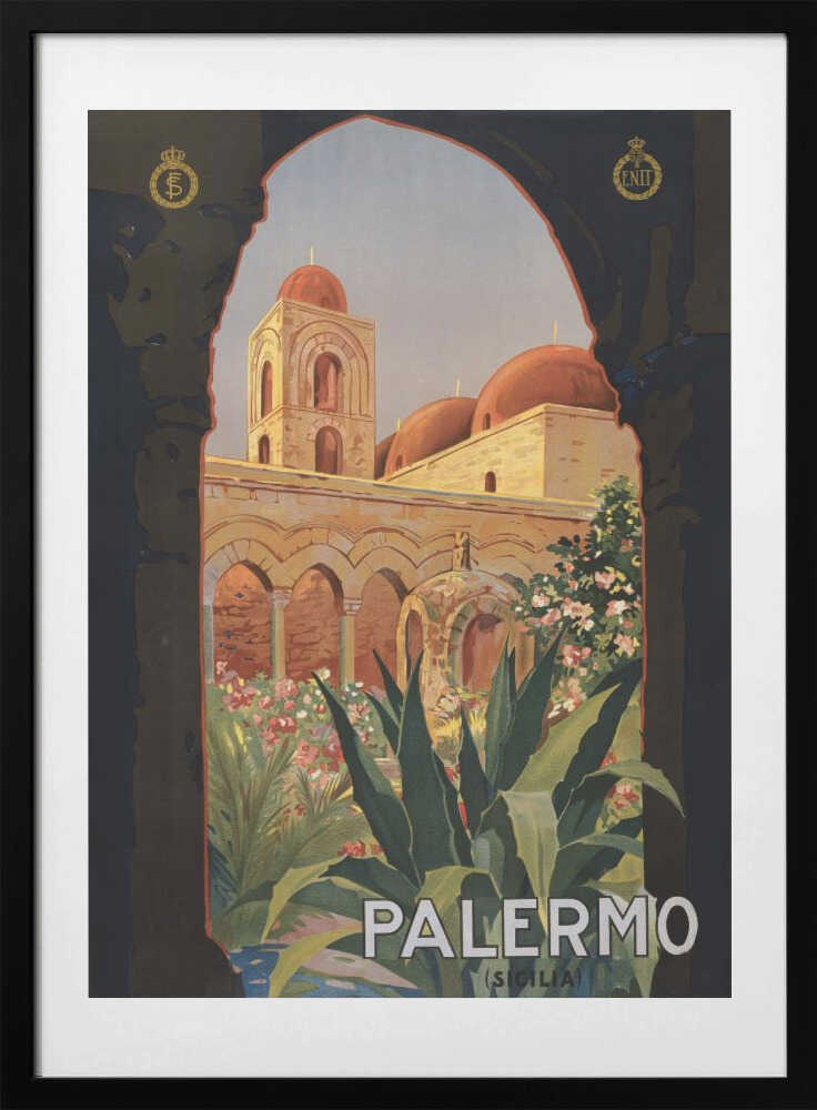 Palermo  - Reseaffisch
