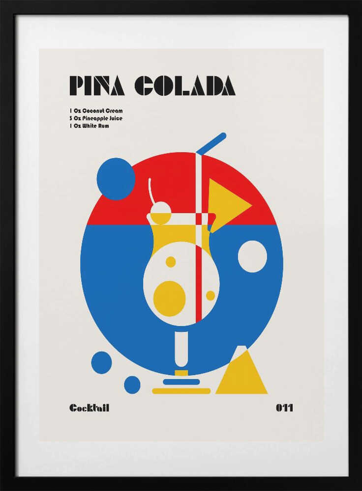 Abstract Pina Colada Recipe