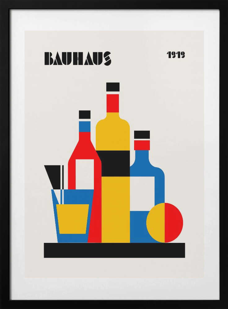 Bauhaus Geometric Still Life
