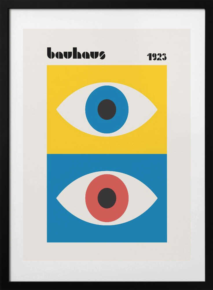 Bauhaus Geometric Eyes