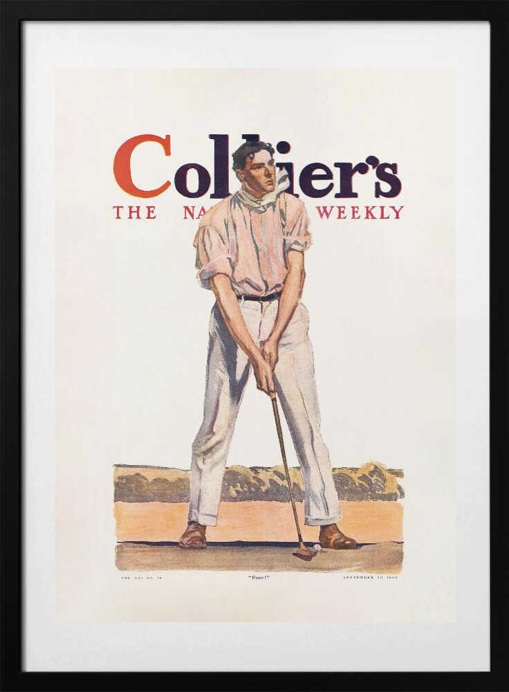 Collier's Golf (1908), Vintage Man
