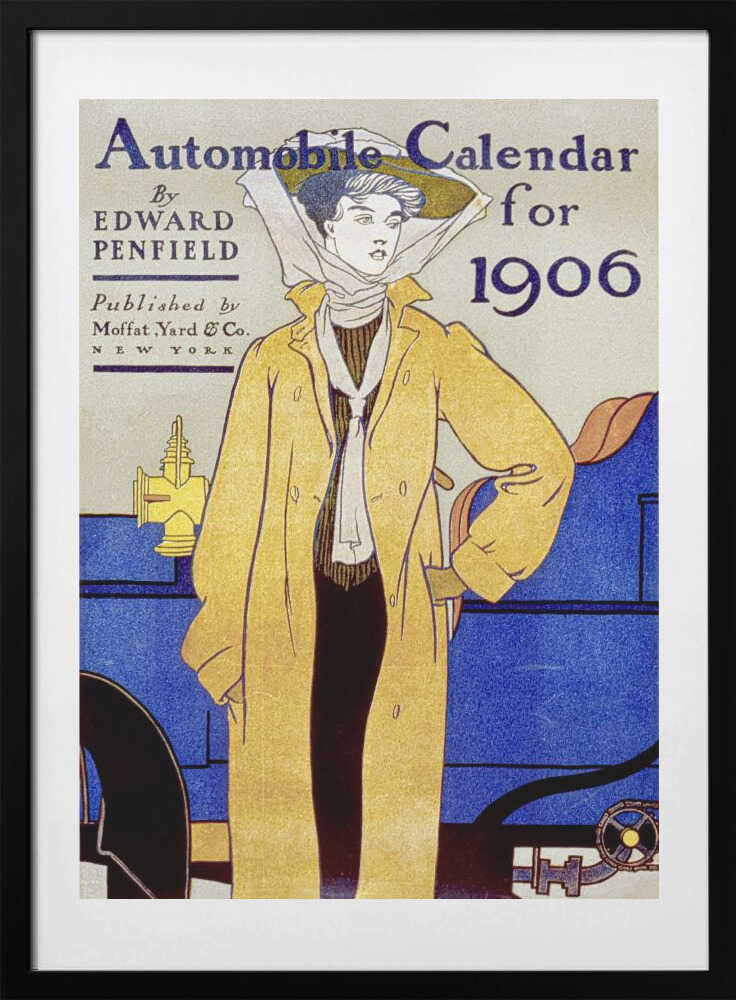 Edward Penfield's Automobile Calendar for 1906