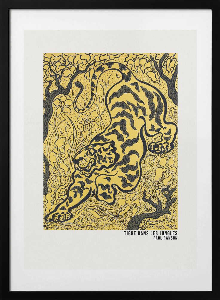 Tigre Dans Les Jungles Poster