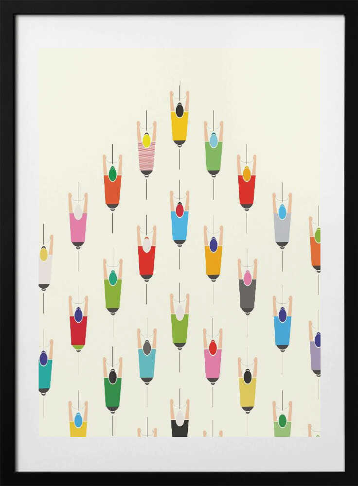 Colorful Cycling