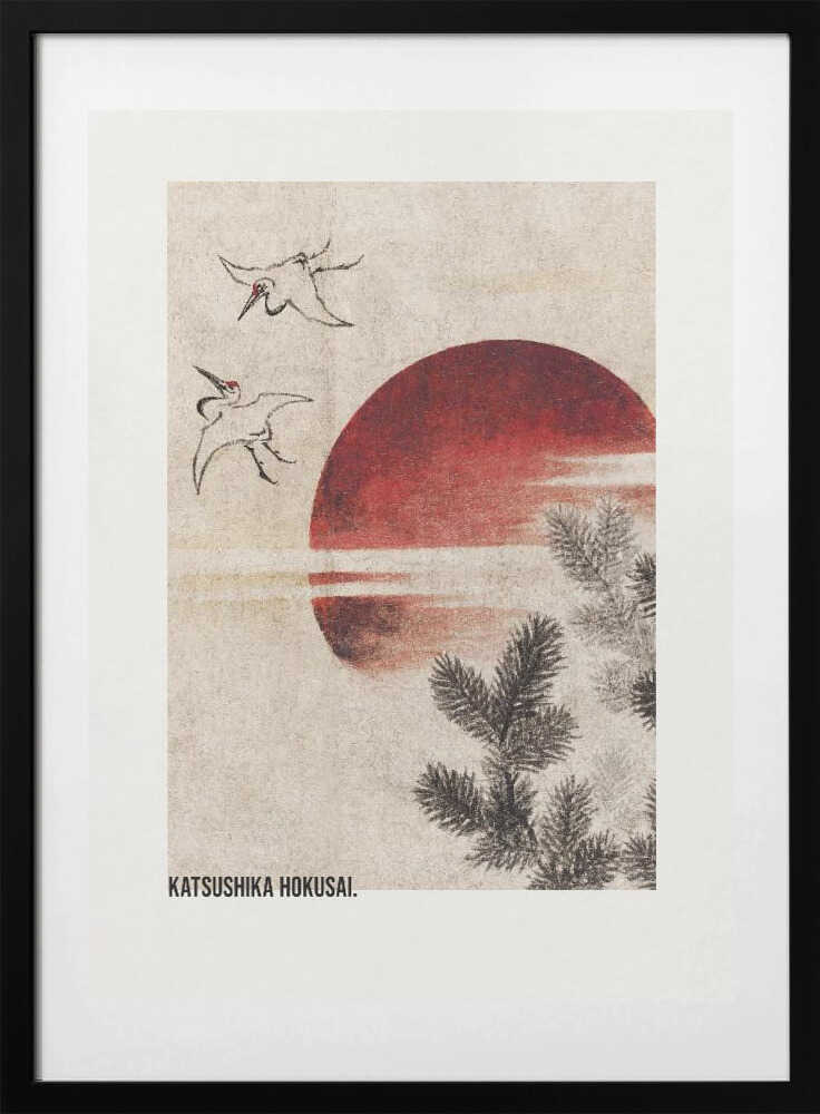 Birds and Sunset, From Album of Sketches (1814)
