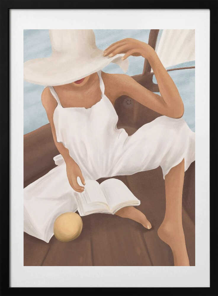 Summer Boat Reading