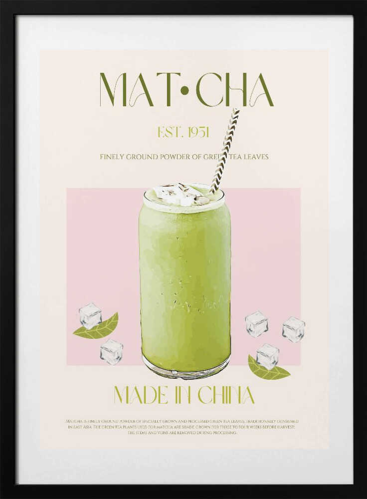 Refreshing Matcha Drink