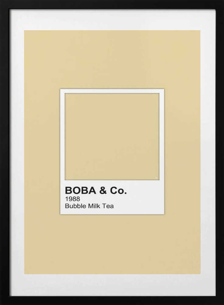 Boba Milk Tea Swatch