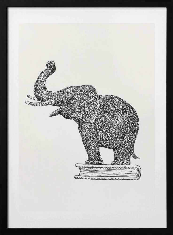 Elephant On a Book (1935 1936)