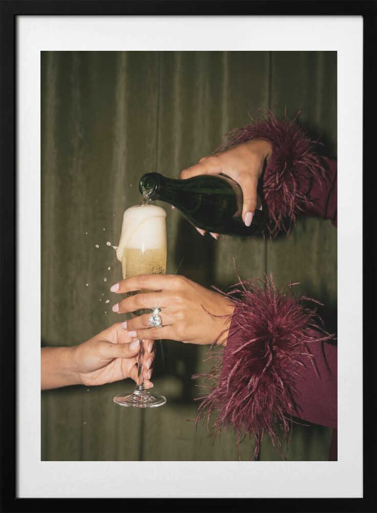Pouring Champagne Celebration