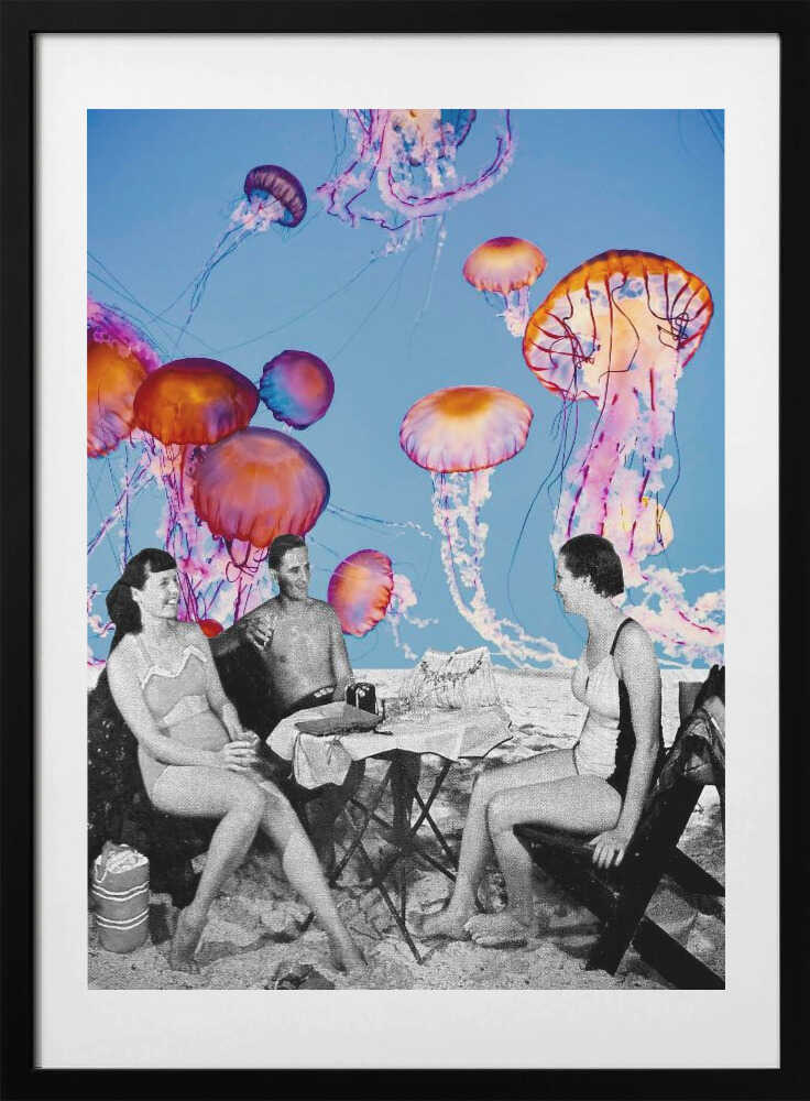 Surreal Beach Picnic