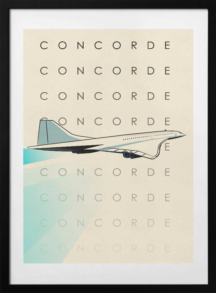 Supersonic Concorde Flight