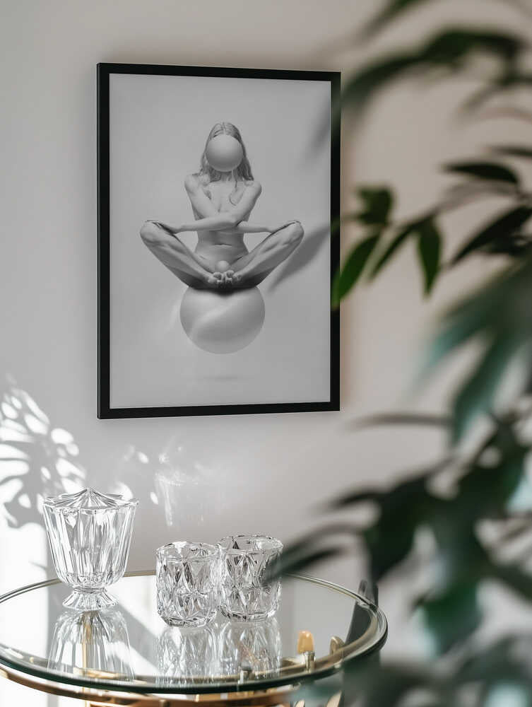 Nude Meditative Balance