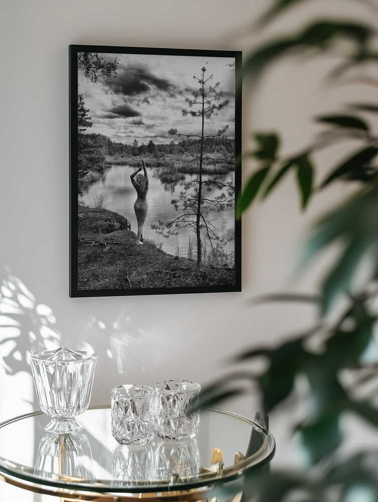 Graceful Nude Forest Lake