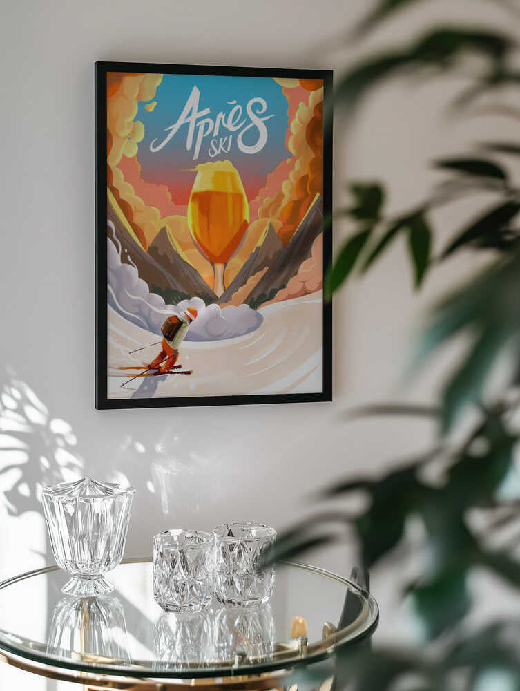 Après Ski Sunset Beer