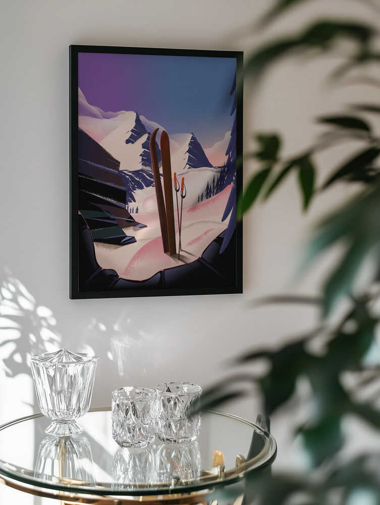Alpine Twilight Skis