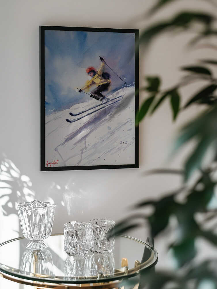 Dynamic Skier Action