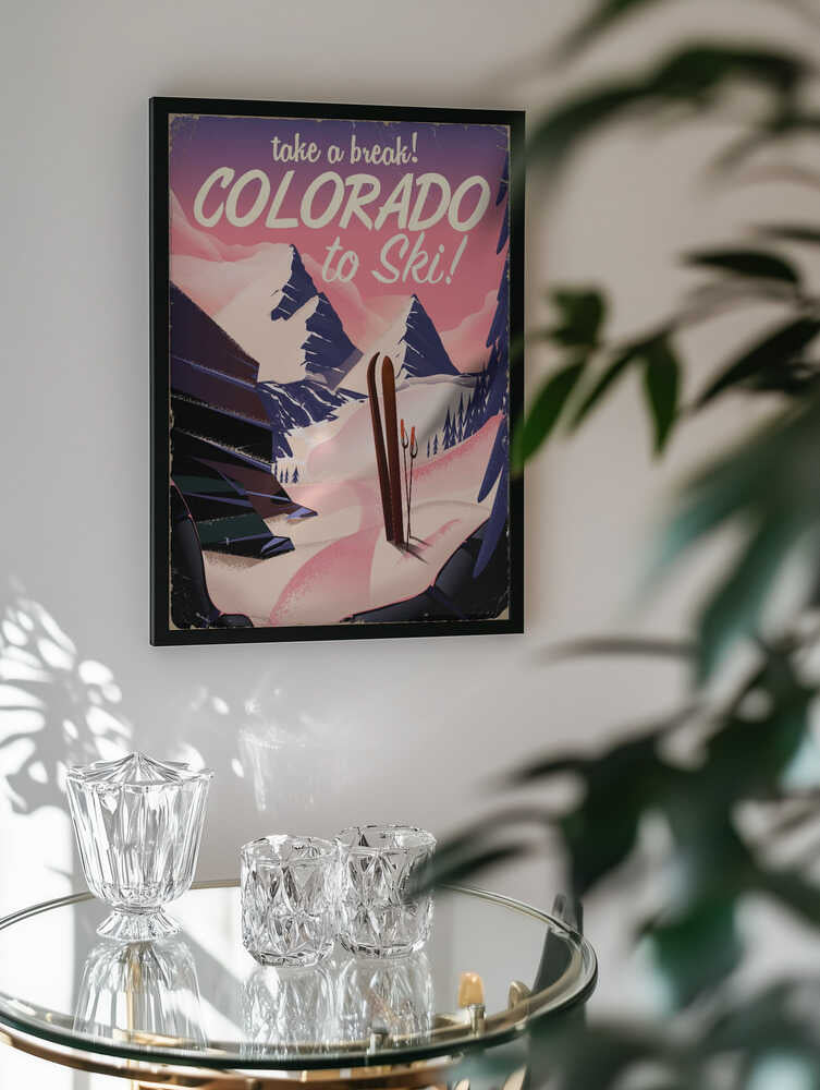 Vintage Colorado Skiing