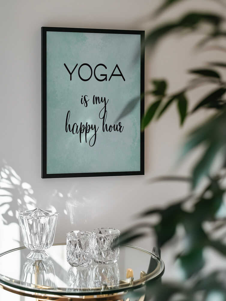 Yoga Happy Hour Quote