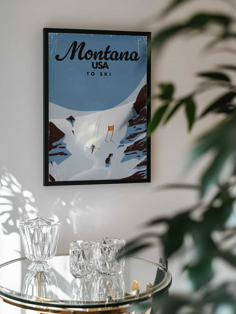 Vintage Montana Ski