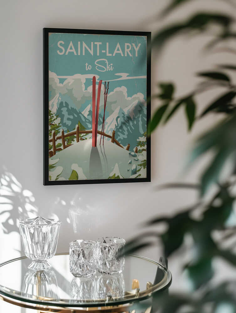 Retro Saint-Lary Ski