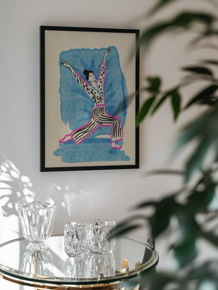 Graceful Yoga Pose