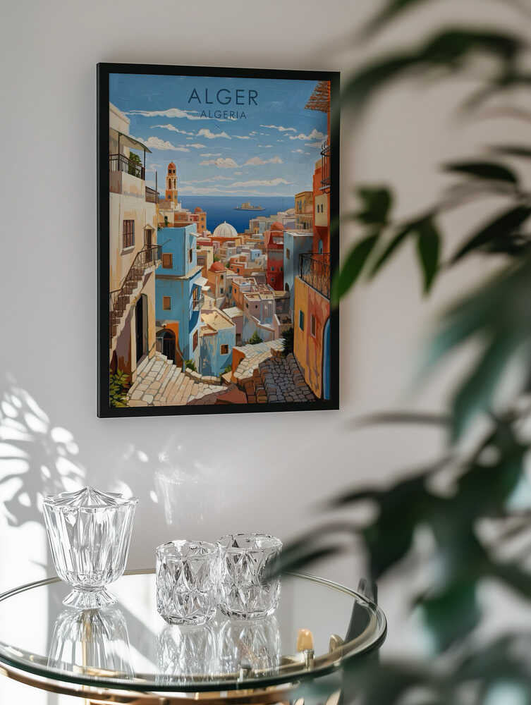 Vibrant Alger Cityscape