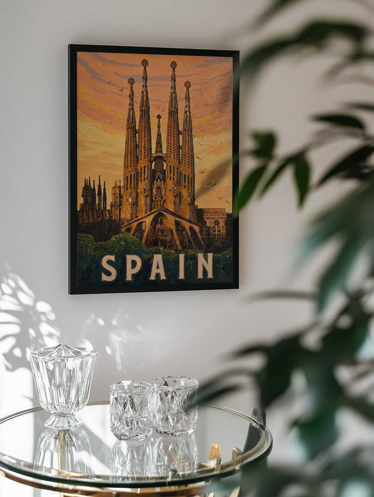 Golden Sagrada Familia