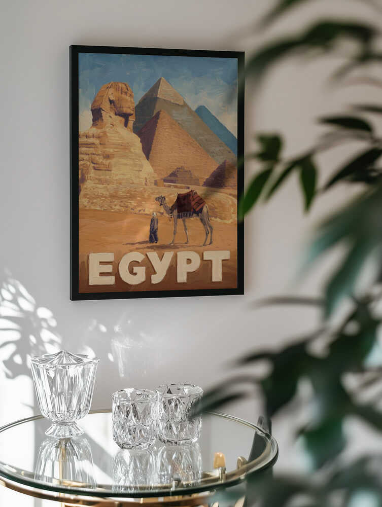 Egypt Desert Great Pyramids