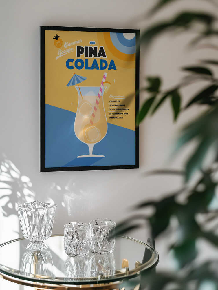 Piña Colada Summer Drink