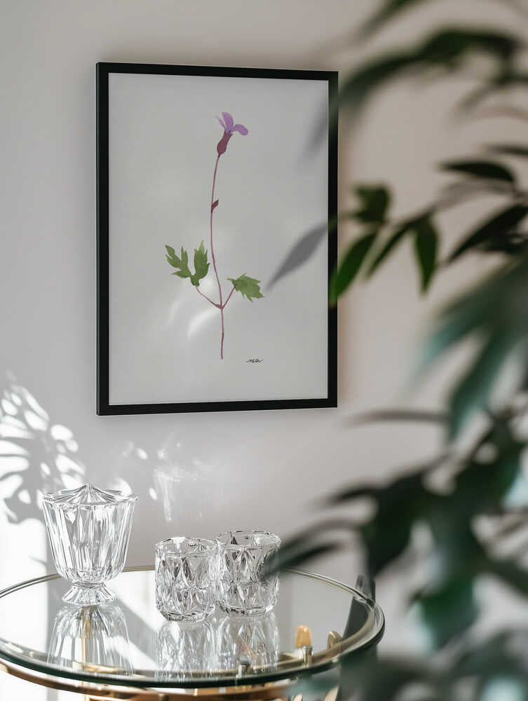 Delicate Purple Bloom