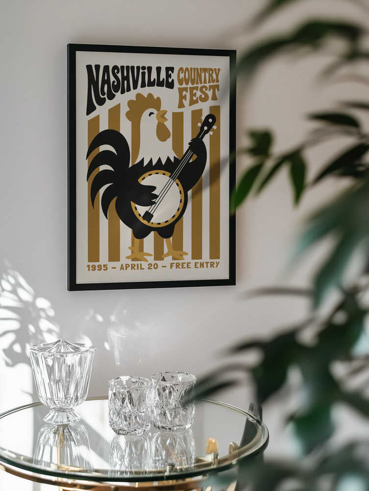 Nashville Banjo Rooster