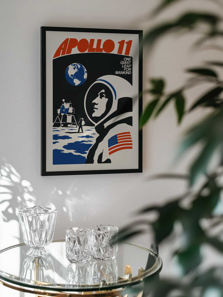 Astronaut Moon Landing