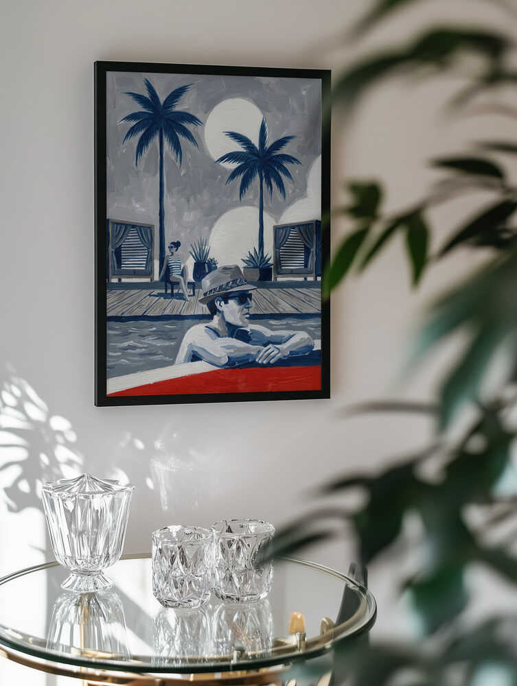 Stylish Poolside Leisure