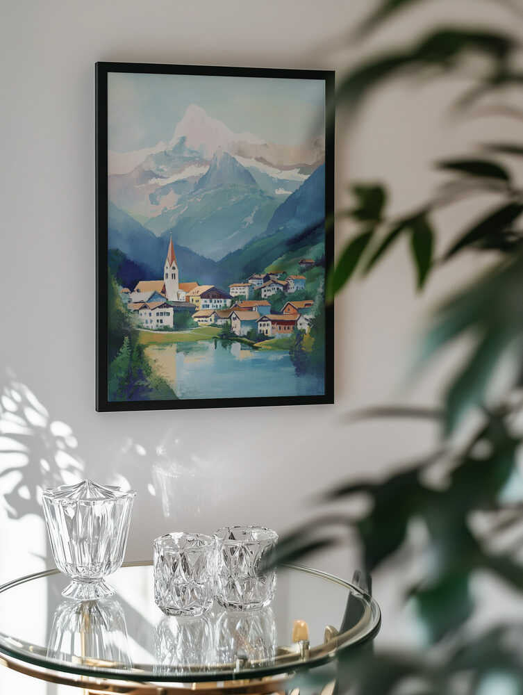 Idyllic Mountain Village