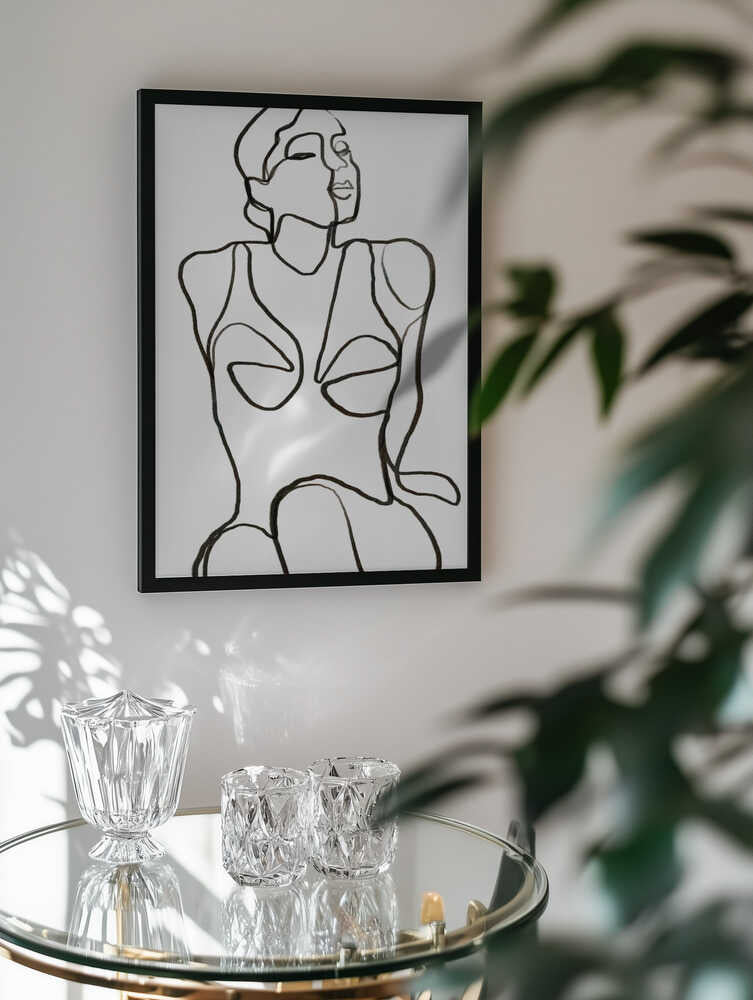Continuous Line Woman