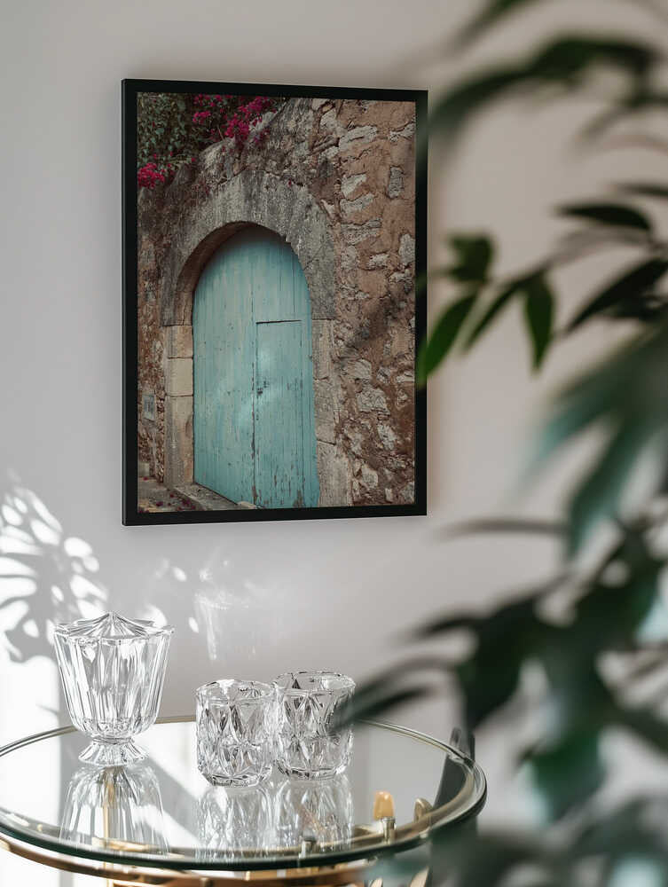 Rustic Blue Doorway