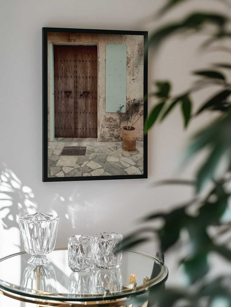 Rustic Mediterranean Entrance