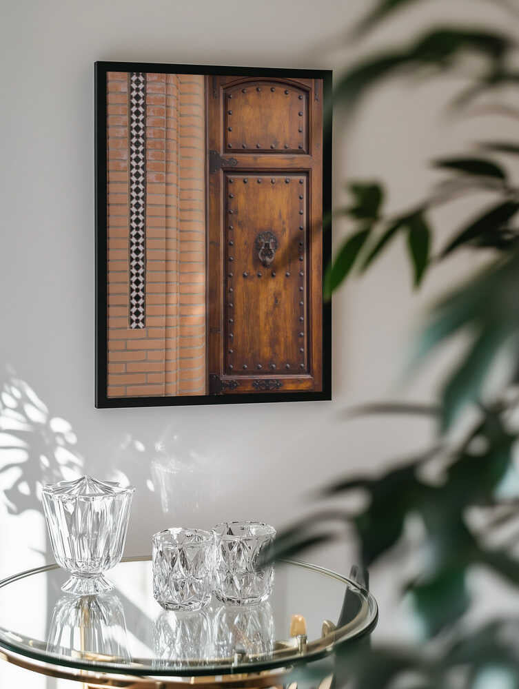 Ornate Wooden Door