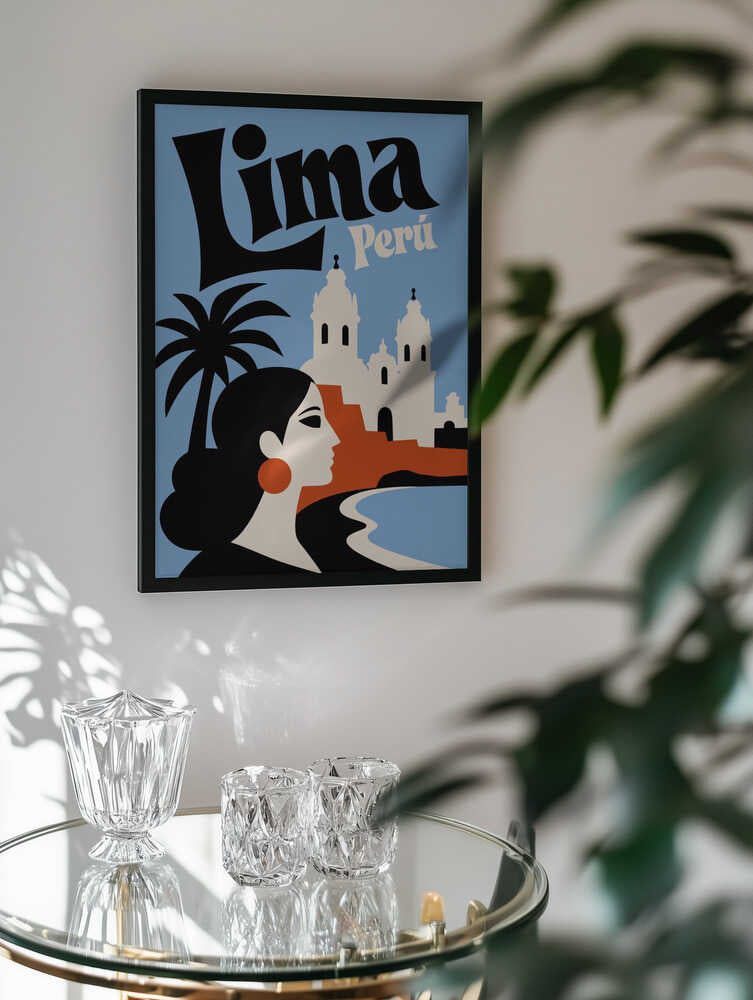Lima Peru Retro Travel
