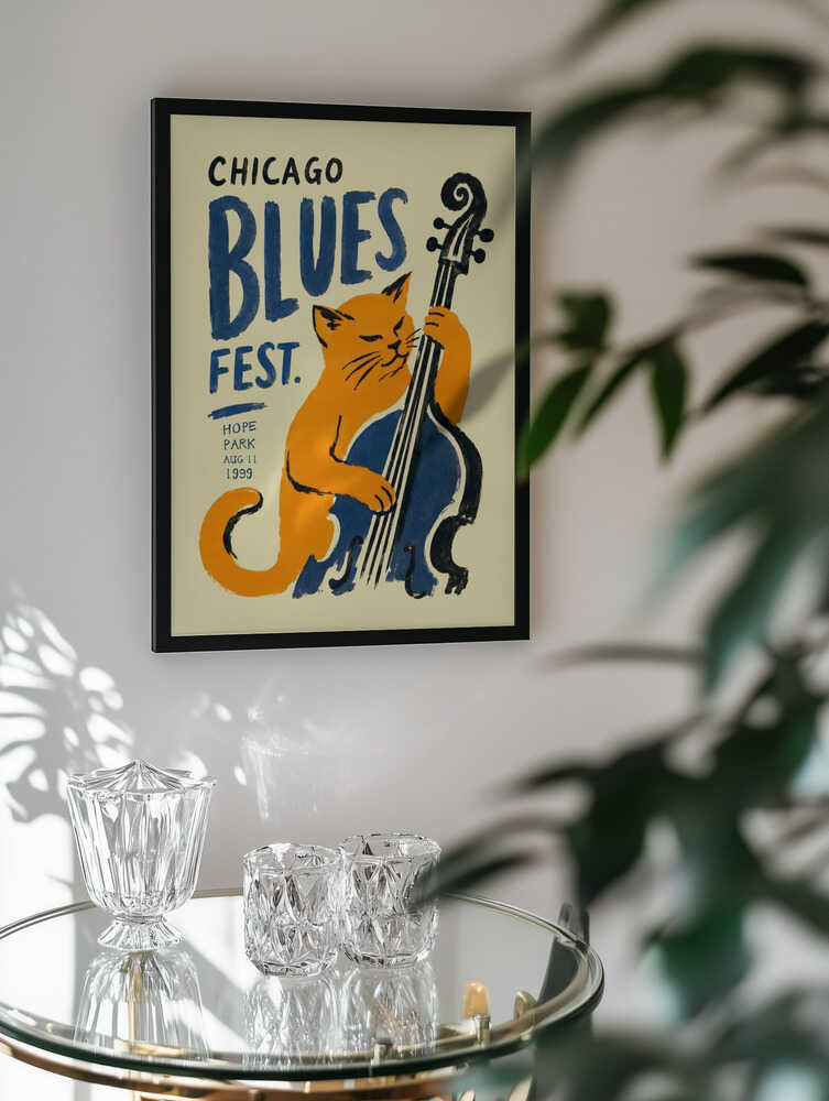 Blues Fest Cat