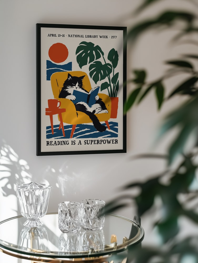 Reading Cat Superpower