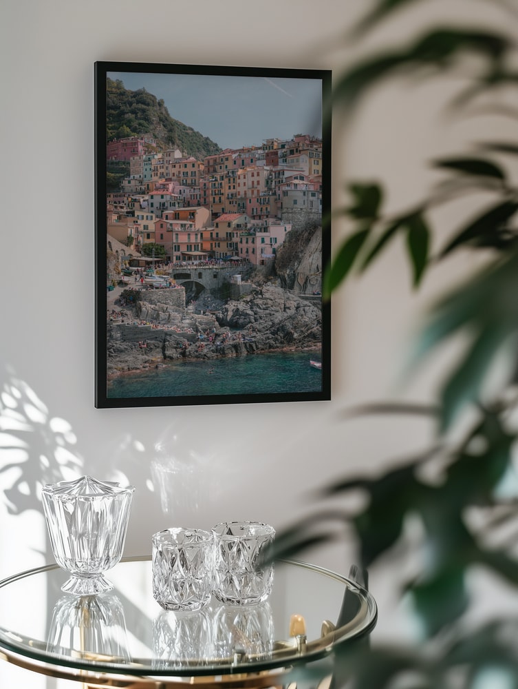 Colorful Manarola Seaside Village