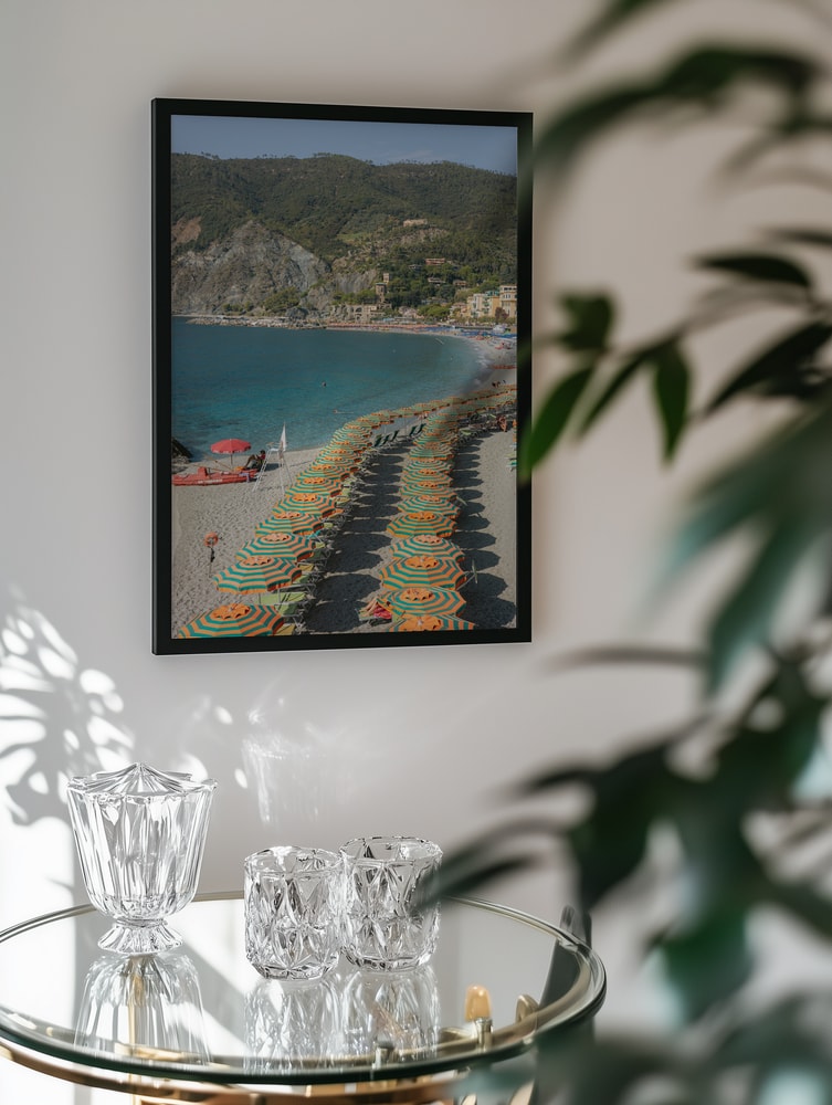 Monterosso Beach Umbrellas