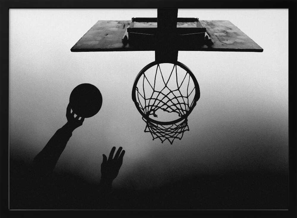 Basketball Silhouette Shot