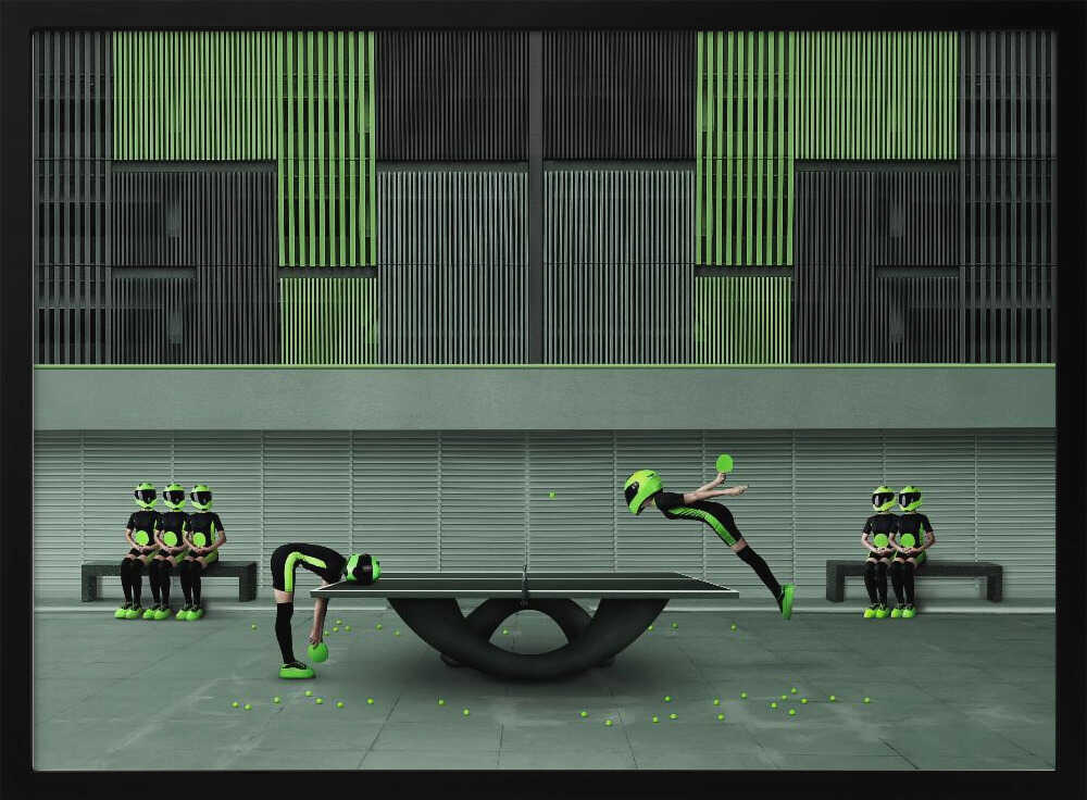 Futuristic Ping Pong Game