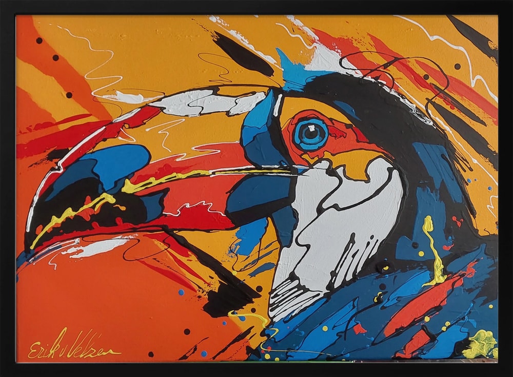 Vibrant Tropical Toucan